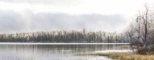photo of the week 42 (Huttujärvi lake in Pyhä-Luosto National Park)