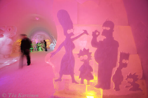 2571 – In a snow castle in Lapland, Finland.