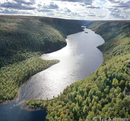 409-411 – Kevo canyon, Kevo Strict Nature Reserve, Laplad